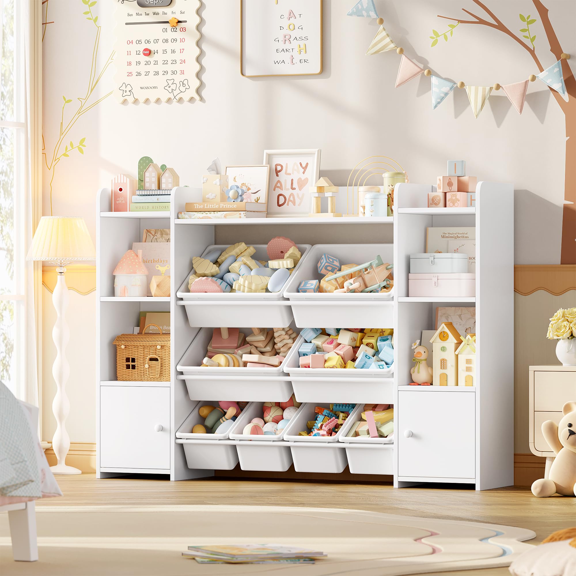 Amazon.co.jp: FOTOSOK (フォーソック) 55インチ 大型おもちゃ収納